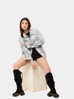Couture Wave Reworked Denim Jacket - Image 9
