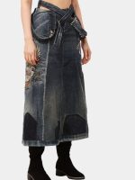 Nomad Denim Skirt - Image 4