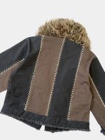Frost Co-Ord Set – Canvas & Faux Fur Handcrafted Ensemble - Image 13