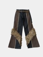 Frost Co-Ord Set – Canvas & Faux Fur Handcrafted Ensemble - Image 15