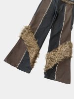 Frost Co-Ord Set – Canvas & Faux Fur Handcrafted Ensemble - Image 16