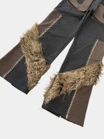Frost Co-Ord Set – Canvas & Faux Fur Handcrafted Ensemble - Image 14