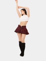 Crimson Tennis Skirt - Image 6