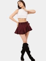 Crimson Tennis Skirt - Image 4