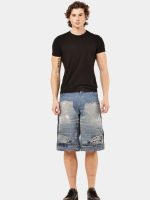 Reverse Waist Double Knee Jorts - Image 2