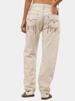 Off-White Levi’s 501 with Lion & Anchor Embroidery - Image 5