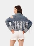Fray Denim Jacket