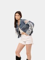 Fray Denim Jacket - Image 3