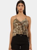 Realtree Camouflage Crop Top  Strappy Cami - Image 4