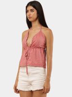 Oversized Shirt Halter Top - Image 9