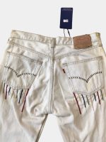 Off-White Levi’s 501 with Lion & Anchor Embroidery - Image 8