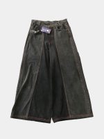 Y2K RAV Skater Patchwork Denim Pants - Image 8
