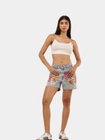 Levi’s Shorts with Hand-Embroidered & Bandana Patch - Image 8