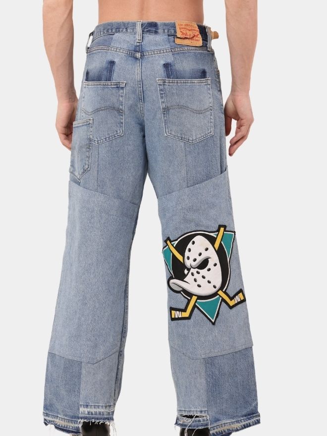 24 Y2K Rav Skaters Denim Pants
