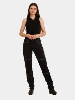 BLACK HAND EMBROIDERED JEANS - Image 7