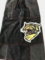Y2K RAV Skater Patchwork Denim Pants - Image 4