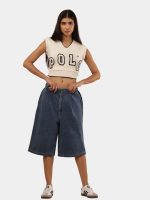 Carhartt Carpenter Jorts – Wide Leg Utility Denim Shorts - Image 2