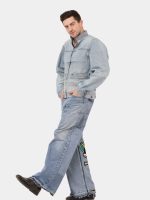 Deconstructed Vintage Denim Jacket - Image 5