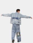 Deconstructed Vintage Denim Jacket