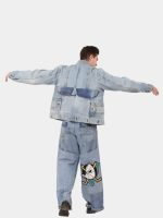 Deconstructed Vintage Denim Jacket