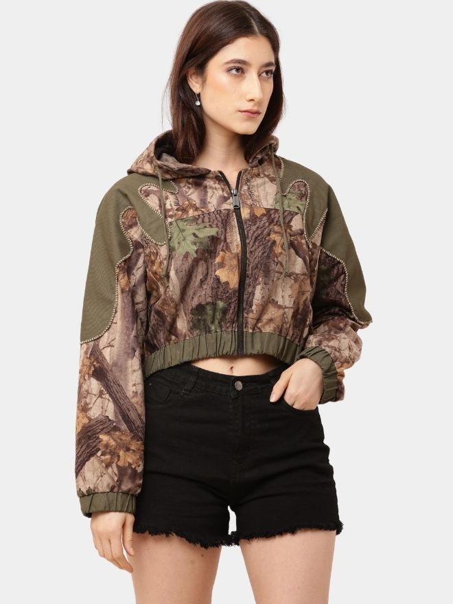 4 Realtree Crop Jacket - Image 1