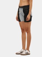 Two-Tone Denim Shorts - Image 5