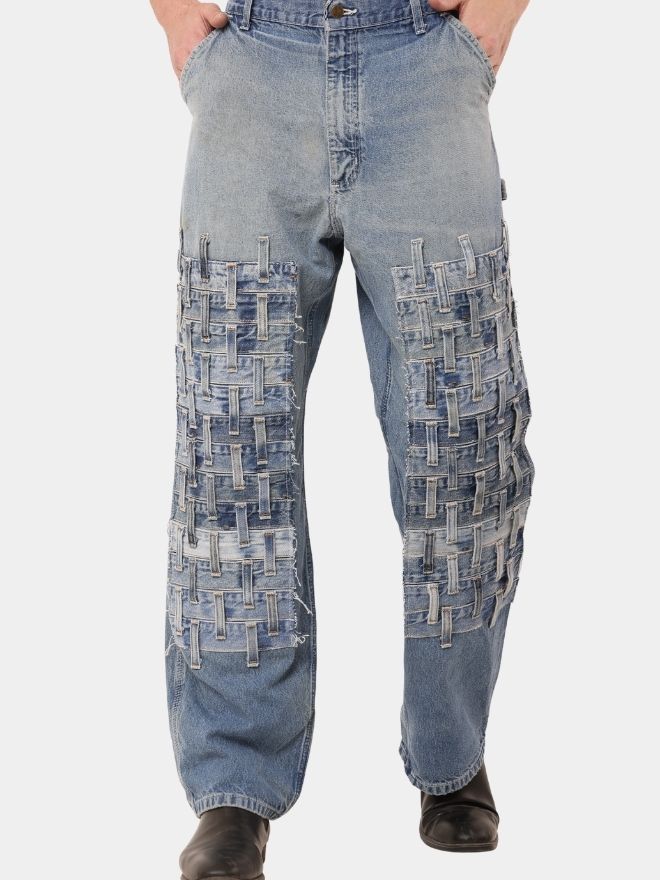43 Loop Double Knee Denim Pant - Image 1