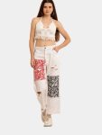 White Typo Carpenter Pant – Screen Print Denim
