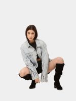 Couture Wave Reworked Denim Jacket - Image 4