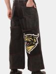 Y2K RAV Skater Patchwork Denim Pants