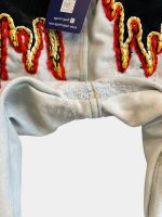 Denim Pants – Skull Embroidered Patchwork - Image 23