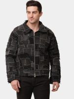 Monochrome Patch Jacket - Image 8