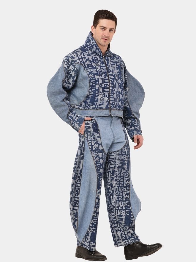 59 Revolt Set – Upcycled Levi’s Statement Ensemble