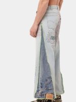 Shashiko Reverse Belt Denim Jeans – Handcrafted Heritage - Image 6