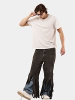 Levi’s Distressed Strip Hem Jeans – Layered Blue Detail - Image 11