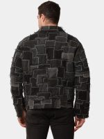 Monochrome Patch Jacket - Image 4