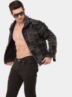 Monochrome Patch Jacket - Image 2