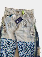 Pants with Leopard Panel Detail | Statement Wear - Image 22