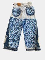 Pants with Leopard Panel Detail | Statement Wear - Image 20