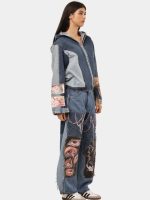 Echoes of Identity – Handprinted Denim - Image 4