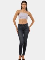 Shirt Check Crop Top - Image 4