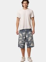 Upcycled Distressed Baggy Denim Jorts - Image 12
