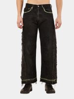Levi’s Baggy Panel Denim – Neon Hand Embroidery - Image 12