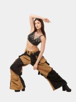 Detach Cargo Pant – Upcycled Embroidered Utility Denim - Image 4