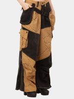 Detach Cargo Pant – Upcycled Embroidered Utility Denim