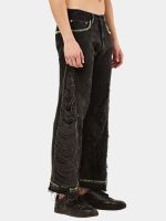 Levi’s Baggy Panel Denim – Neon Hand Embroidery - Image 14