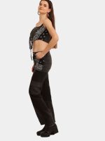 Reworked Bandana & Vintage Black Denim - Image 7