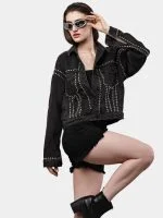 Chrome Dust Denim Jacket - Image 9