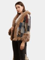 The Mix & Match Patch Jacket – Afghan Faux Fur - Image 5
