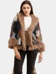 The Mix & Match Patch Jacket – Afghan Faux Fur